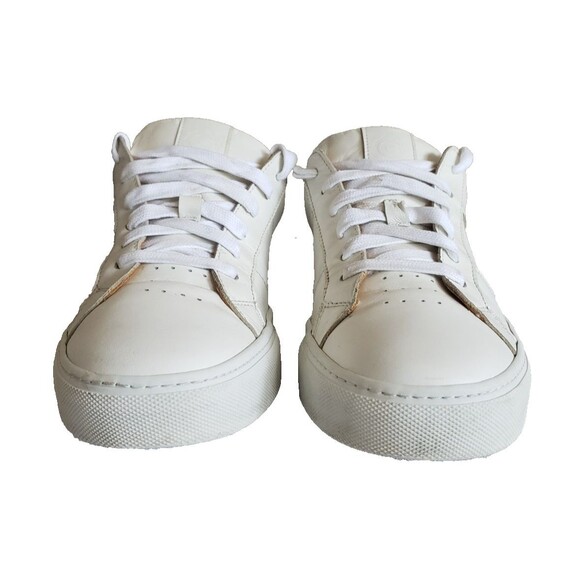 GREATS Brooklyn Shoes Mens Sz 9 Regent 2.0 Casual Low Top Sneakers White Leather main image 5